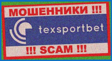 Логотип МОШЕННИКА TexSportBet