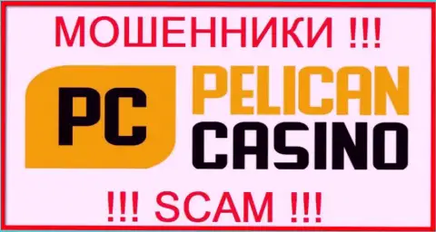 Логотип МОШЕННИКА PelicanCasino Games