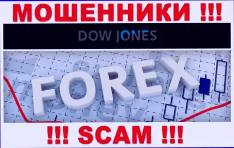 Dow Jones Market заявляют своим доверчивым клиентам, что трудятся в области FOREX