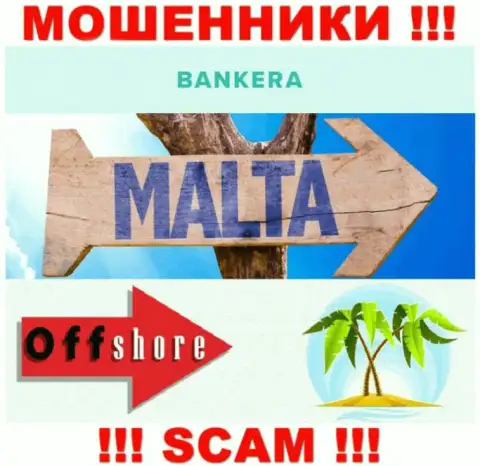 С конторой Банкера нельзя сотрудничать, адрес регистрации на территории Malta