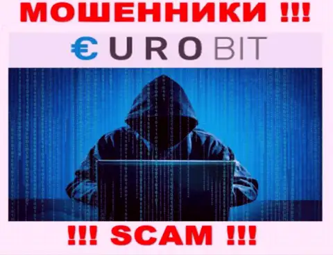Данных о лицах, руководящих Euro Bit во всемирной internet сети отыскать не удалось