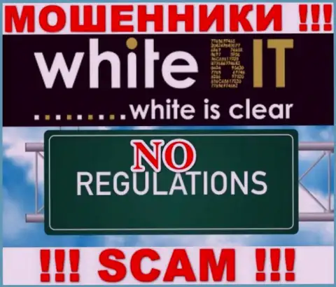 С WhiteBit довольно рискованно сотрудничать, ведь у организации нет лицензии и регулятора