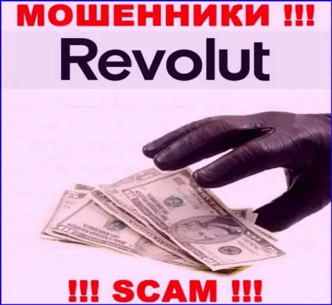 Ни вложенных средств, ни прибыли с организации Revolut не получите, а еще и должны будете этим интернет разводилам