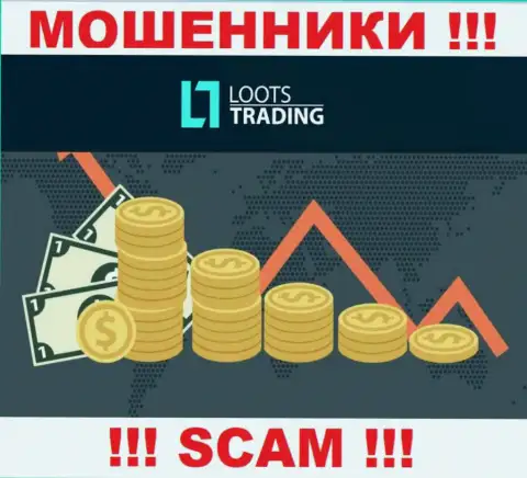 Loots Trading ни за что не дают трейдерам возвращать назад вложения - это ШУЛЕРА