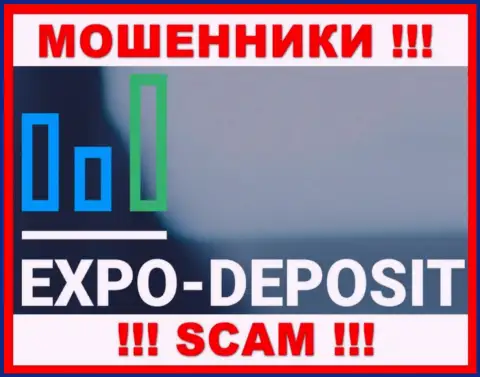 Логотип МОШЕННИКА Expo Depo Com