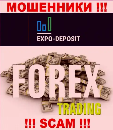 FOREX - это вид деятельности мошеннической конторы Expo-Depo Com