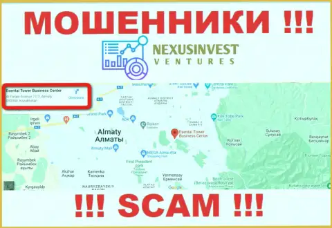 Довольно-таки рискованно отправлять средства NexusInvestCorp ! Данные internet-воры указывают липовый юридический адрес