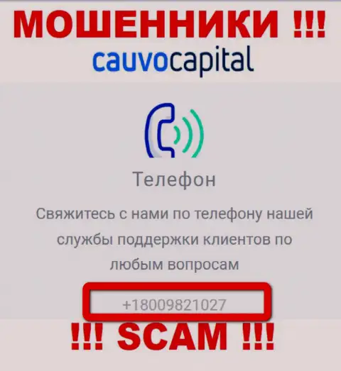 Вы рискуете быть очередной жертвой противозаконных уловок CauvoCapital, осторожно, могут названивать с различных телефонных номеров